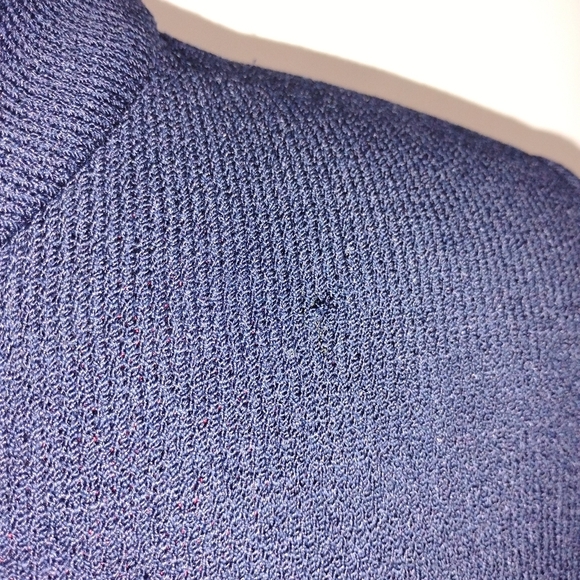 NAVY ST. JOHN KNIT JACKET - Picture 11 of 11